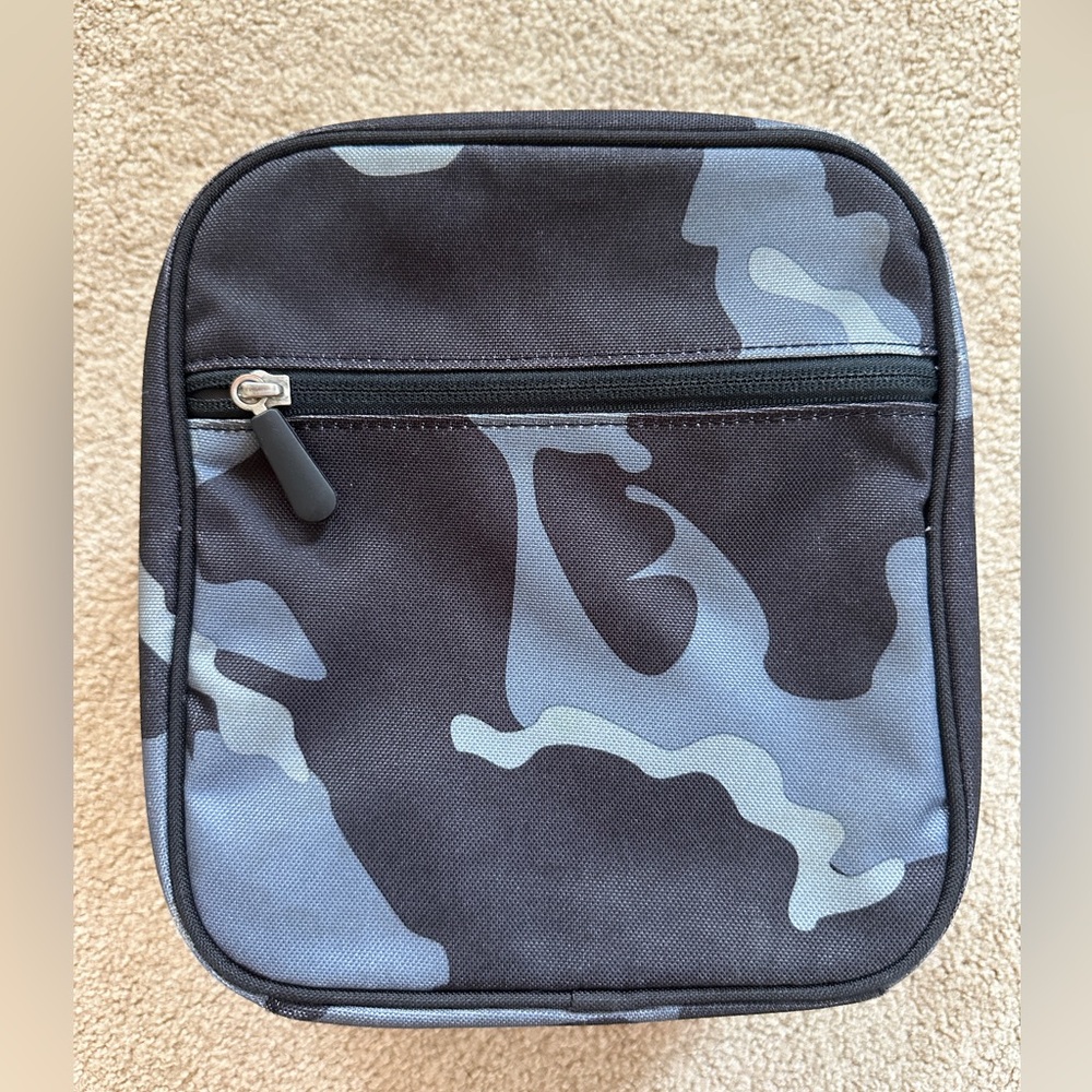 Pottery Barn Teen Black Camo Lunchbox